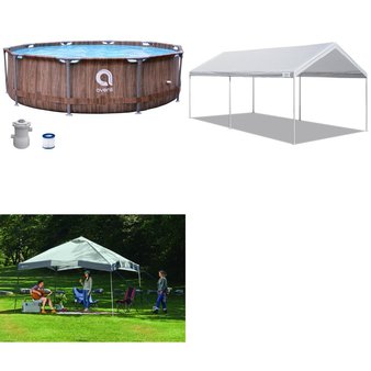 Pallet – 7 Pcs – Patio, Camping & Hiking, Pools & Water Fun, Unsorted – Customer Returns – Caravan Canopy, Ozark Trail, AVENLI