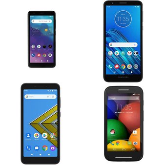 CLEARANCE! 7 Pcs – Cellular Phones – BRAND NEW – Not Activated – ZTE, Motorola, AT&T, BLU