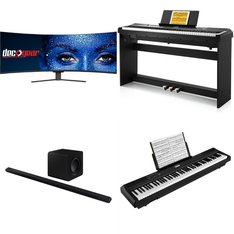 Pallet - 15 Pcs - Powered, Monitors, Unsorted, Speakers - Customer Returns - Donner, Moukey, CRUA, Deco Gear