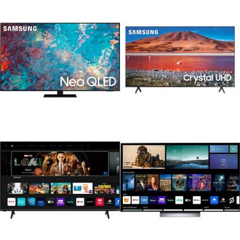 36 Pcs – LED/LCD TVs – Refurbished (GRADE A, GRADE B) – Samsung, LG, VIZIO, HISENSE