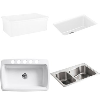 Pallet – 13 Pcs – Hardware, Kitchen & Bath Fixtures – Customer Returns – Kohler, TOTO USA, Toto, Miseno