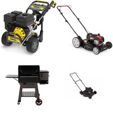 Pallet - 6 Pcs - Other, Mowers, Patio & Outdoor Lighting / Decor, Grills & Outdoor Cooking - Customer Returns - Mm, Ozark Trail, Black Max, Hyper Tough