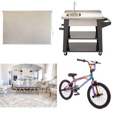 CYBER MONDAY CLEARANCE! Pallet - 15 Pcs - Patio, Rugs & Mats, Grills & Outdoor Cooking, Cycling & Bicycles - Customer Returns - Keystone Fabrics, Mainstays, MY TEXAS HOUSE