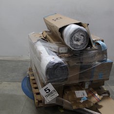 1 Pallets - 16 Pcs - New Bedroom, Mattresses, Automotive Accessories - New and New Damaged Box - Walmart