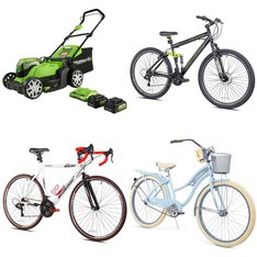 Pallet - 8 Pcs - Cycling & Bicycles, Mowers, Living Room - Overstock - Kent International, Huffy