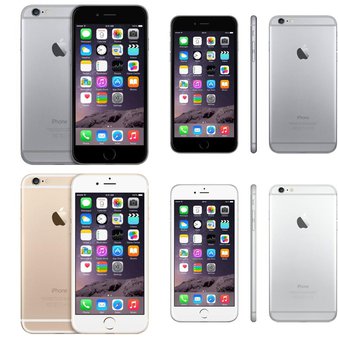 13 Pcs – Refurbished Apple iPhone 6 (GRADE A – Unlocked – Original Box) – Models: MG692LL/A, MG6C2LL/A, MGCV2LL/A, MGCW2LL/A – Smartphones