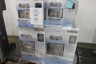 Pallet – 10 Pcs – Bar Refrigerators & Water Coolers – Customer Returns – Galanz