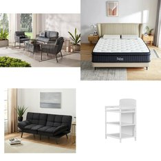 1 Pallets - 12 Pcs - New Bedroom, Baby - New and New Damaged Box - Walmart