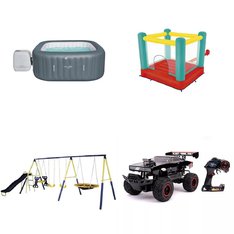 Pallet - 5 Pcs - Outdoor Play, Vehicles, Trains & RC, Pools & Water Fun - Customer Returns - The Fast and the Furious, Sportspower, Play Day, Bounceland