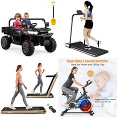 WEEKEND SPECIAL - 6 Pallets - 93 Pcs – Unsorted, Exercise & Fitness, Office, Decor - Untested Customer Returns - Walmart