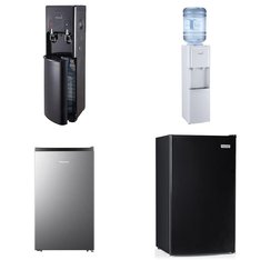 Pallet - 8 Pcs - Bar Refrigerators & Water Coolers, Refrigerators - Customer Returns - Igloo, Primo Water, Primo, HISENSE
