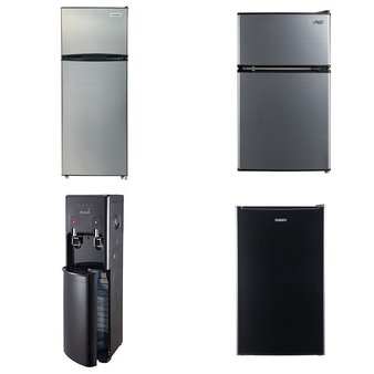 Pallet – 8 Pcs – Refrigerators, Bar Refrigerators & Water Coolers – Customer Returns – Primo, Galanz, Frigidaire, Arctic King