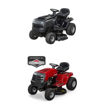 CLEARANCE! 2 Pcs – Riding Lawn Mowers – Tested Not Working – Murray