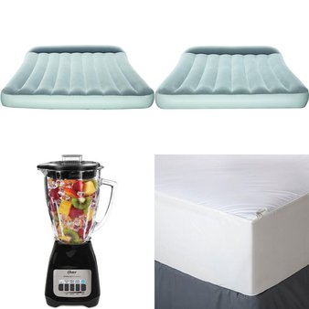Pallet – 297 Pcs – Covers, Mattress Pads & Toppers, Camping & Hiking, Food Processors, Blenders, Mixers & Ice Cream Makers, Vehicles, Trains & RC – Customer Returns – Mainstays, Bestway, Hyper Tough, Oster