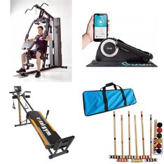 Pallet - 10 Pcs - Exercise & Fitness, Outdoor Play - Customer Returns - Marcy, Cubii, Total Gym, Trademark