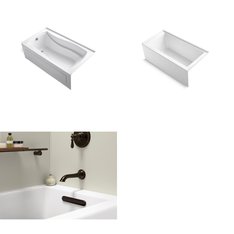 Pallet - 3 Pcs - Kitchen & Bath Fixtures, Hardware - Customer Returns - Kohler