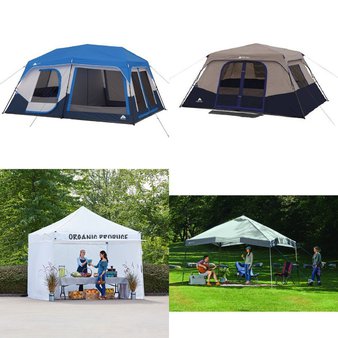 CLEARANCE! Pallet – 20 Pcs – Camping & Hiking – Customer Returns – Ozark Trail, Coleman
