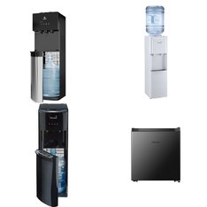 Pallet - 8 Pcs - Bar Refrigerators & Water Coolers, Freezers - Customer Returns - Primo Water, HISENSE, Avalon