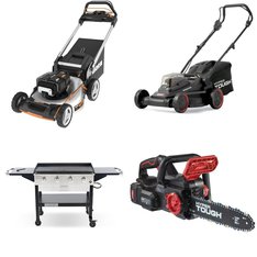 Pallet - 9 Pcs - Mowers, Hedge Clippers & Chainsaws, Trimmers & Edgers, Grills & Outdoor Cooking - Customer Returns - Hyper Tough, Mm, Great Value, Worx