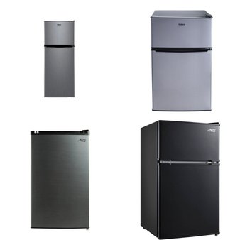 Pallet – 7 Pcs – Refrigerators, Bar Refrigerators & Water Coolers, Freezers – Customer Returns – Galanz, Arctic King, Primo International