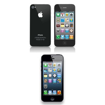 Clearance! 3 Pcs – Apple iPhones – Refurbished (GRADE A, GRADE B – Unlocked) – Models: MC922LL/A, MD654LL/A – Smartphones