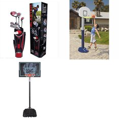 Pallet - 5 Pcs - Outdoor Sports, Golf - Customer Returns - LIFETIME PRODUCTS, Nitro Golf, Little Tikes