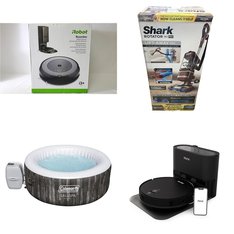 CLEARANCE! 6 Pallets - 170 Pcs - Vacuums, Camping & Hiking, Power Tools, Lighting & Light Fixtures - Customer Returns - Mainstays, Hoover, Hart, Hyper Tough