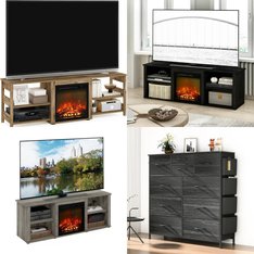 Pallet - 20 Pcs - Dining Room & Kitchen, Bedroom, TV Stands, Wall Mounts & Entertainment Centers, Living Room - Overstock - Mainstays