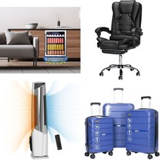 Pallet - 12 Pcs - Luggage, Unsorted, Backpacks, Bags, Wallets & Accessories, Bar Refrigerators & Water Coolers - Customer Returns - Travelhouse, Zimtown, Bodega, GIKPAL