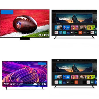 3 Pallets – 14 Pcs – LED/LCD TVs – Refurbished (GRADE A, GRADE B) – VIZIO, Onn, TCL