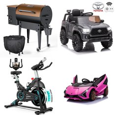 Pallet - 9 Pcs - Unsorted, Vehicles, Grills & Outdoor Cooking, Exercise & Fitness - Customer Returns - SEGMART, POOBOO, Hikiddo, KingChii