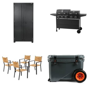 2 Pallets – 9 Pcs – Grills & Outdoor Cooking, Kitchen & Dining, Storage & Organization, Patio – Overstock – Expert Grill, Ozark Trail