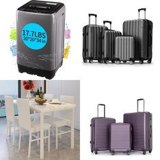 Pallet – 13 Pcs – Luggage, Unsorted, Vacuums, Laundry – Customer Returns – Travelhouse, Ginza Travel, INSE, KRIB BLING