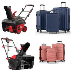 Pallet - 11 Pcs - Snow Removal, Luggage - Customer Returns - PowerSmart, Sunbee, Zimtown