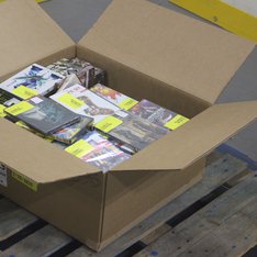 1 Parcel Box - 129 Pcs - DVD Discs, Blu-ray Discs - NEW/SEALED Products - Walmart