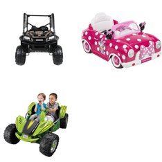 Pallet - 3 Pcs - Vehicles, Outdoor Sports - Customer Returns - Fisher-Price, Disney, Realtree