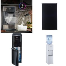 CLEARANCE! Pallet - 14 Pcs - Bar Refrigerators & Water Coolers, Refrigerators, Freezers - Customer Returns - Primo Water, Galanz, GE, Primo