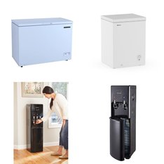 Pallet - 6 Pcs - Freezers, Bar Refrigerators & Water Coolers - Customer Returns - Primo, Frigidaire, HISENSE