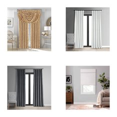 CLEARANCE! Pallet - 172 Pcs - Curtains & Window Coverings, Bath, Kitchen & Dining, Decor - Mixed Conditions - Fieldcrest, Sun Zero, Eclipse, Madison Park