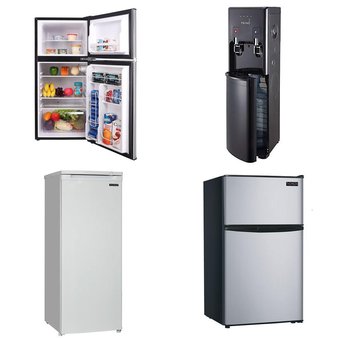 Pallet – 5 Pcs – Refrigerators, Freezers, Heaters, Bar Refrigerators & Water Coolers – Customer Returns – Frigidaire, Thomson, DeLonghi, Primo