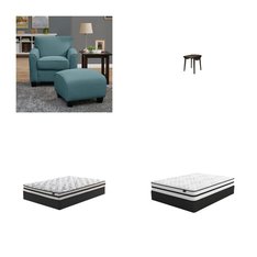 Pallet - 6 Pcs - Living Room, Dining Room & Kitchen, Mattresses, Covers, Mattress Pads & Toppers - Mixed Conditions - Signature Design by Ashley, HANDY LIVING, Asstd National Brand
