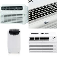 3 Pallets - 29 Pcs - Air Conditioners - Mixed Conditions - LG, Frigidaire, Keystone, LG Electronics