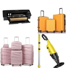 Pallet - 14 Pcs - Unsorted, Vacuums, Luggage, Arts & Crafts - Customer Returns - Efurden, INSE, Melalenia, Silhouette