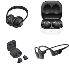 Pallet - 217 Pcs - In Ear Headphones, Over Ear Headphones - Customer Returns - Samsung, Shokz, Nokia, JBL