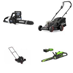 Pallet - 9 Pcs - Trimmers & Edgers, Hedge Clippers & Chainsaws, Mowers, Other - Customer Returns - Hyper Tough, Expert Grill, GreenWorks, Hart