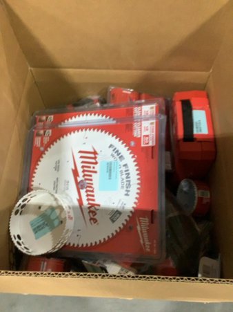1 Parcel Box – 22 Pcs – Milwaukee Tools – Untested Customer Returns – Major Retailer