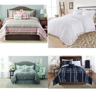 36 Pcs – Comforters and Duvets – Like New, New Damaged Box, Used – Retail Ready – Mainstay’s, Better Homes & Gardens, Mainstays, Better Homes and Gardens