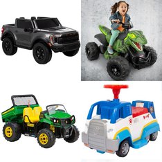 Pallet - 4 Pcs - Vehicles - Customer Returns - Fisher-Price, HUFFY CORPORATION, Nickelodeon, Peg Perego