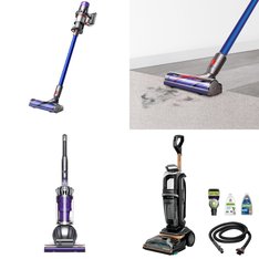 Pallet - 14 Pcs - Vacuums - Damaged / Missing Parts / Tested NOT WORKING - Hoover, Dyson, Bissell, Shark