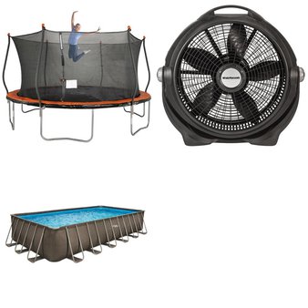 Pallet – 7 Pcs – Trampolines, Fans, Pools & Water Fun – Overstock – Bounce Pro